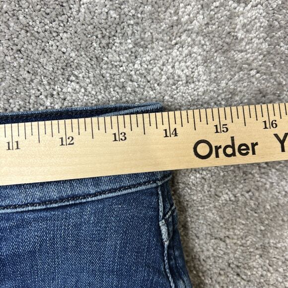 Ayr Jeans Women 28 Medium Wash Denim The Chiller Skinny Stretch - Picture 9 of 14